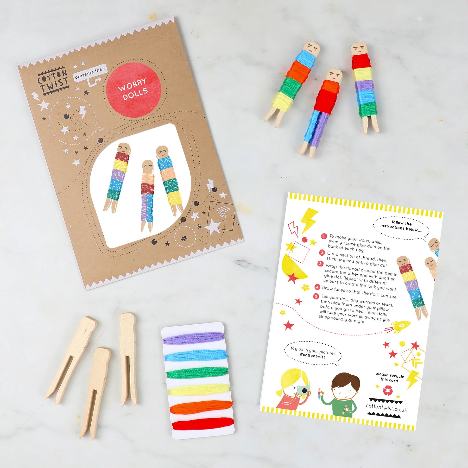 Make Your Own Worry Dolls - Anilas UK