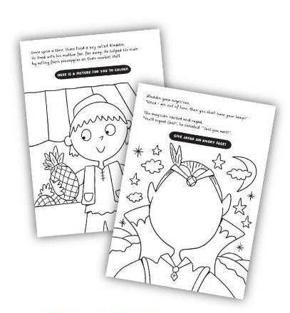 Set of 4 Doodle Fairy Tales Books - Anilas UK