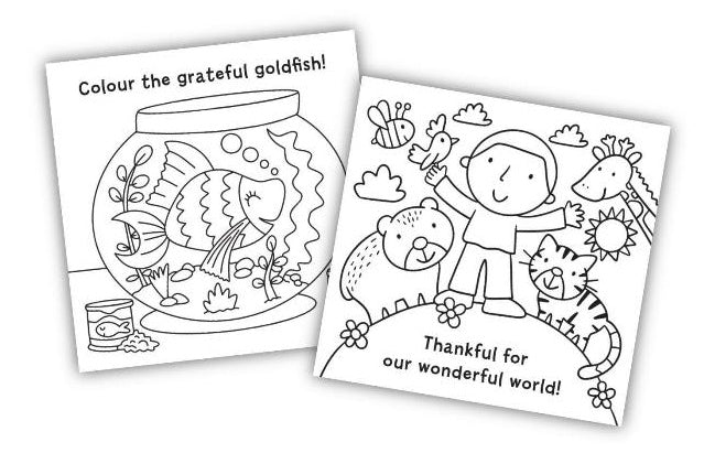 Let's Be Thankful Coloring Book - Anilas UK
