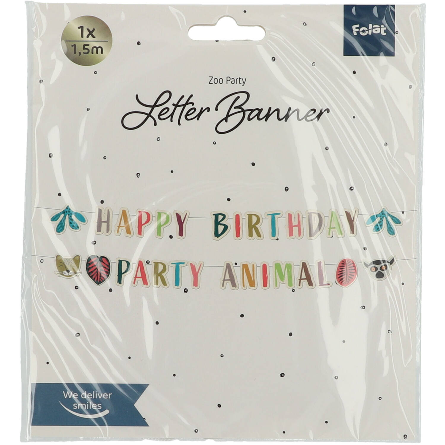 Zoo Party Letter Garlands Draped for Children’s Party Décor