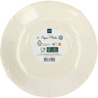 Zoo Party Paper Plates, 23 cm, 8 Multicolour Paper Plates for Kids’ Parties