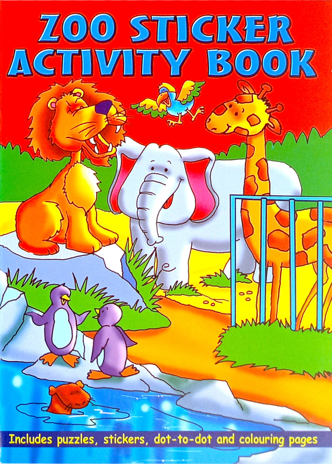 Zoo Sticker Activity Book - Anilas UK