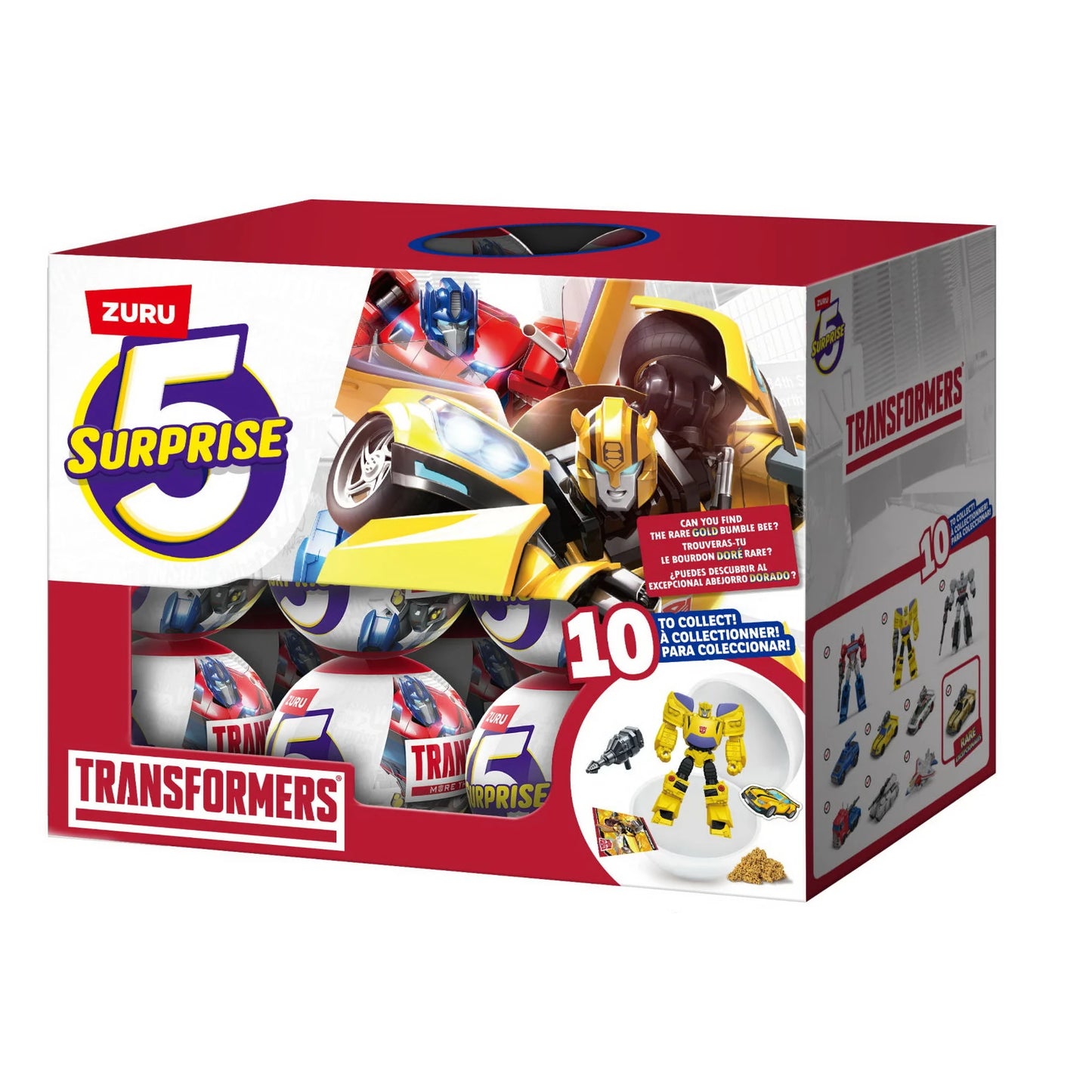 Surprise 5 - Transformers Capsule with Mystery Realistic Miniature Figure & Accessories