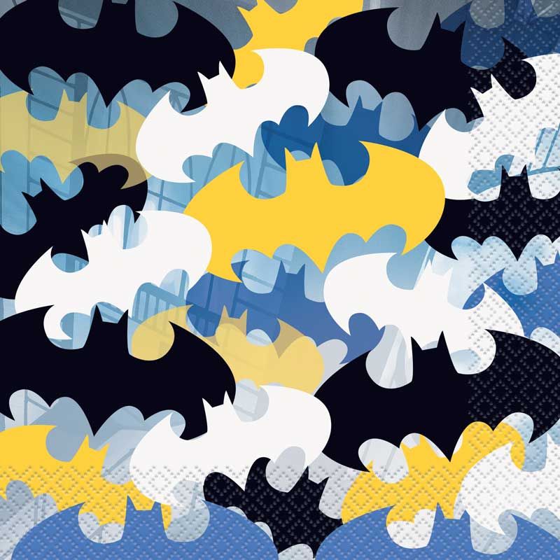 Batman Napkins (Pack of 16) - Anilas UK