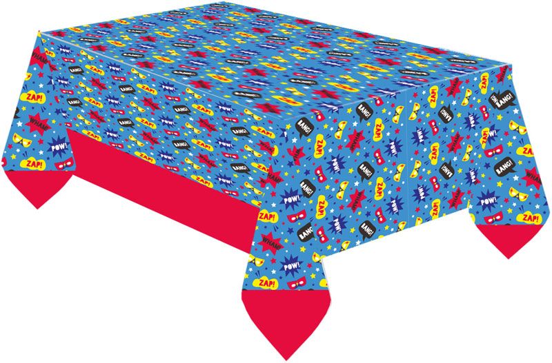 Superhero Paper Table Cover - Anilas UK