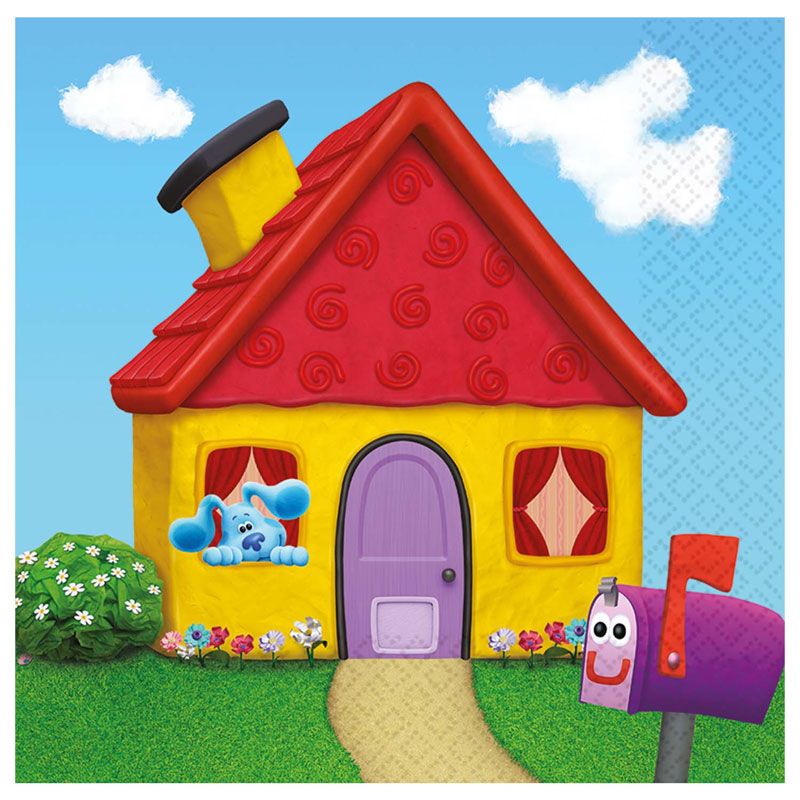 Blue's Clues Napkins (Pack of 16) - Anilas UK