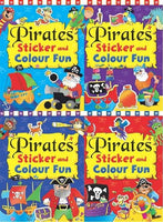 
              Pirate Sticker and Colouring Book - Anilas UK
            
