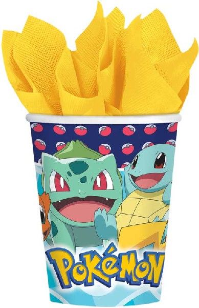 Pokemon Party Cups (Pack of 8) - Anilas UK