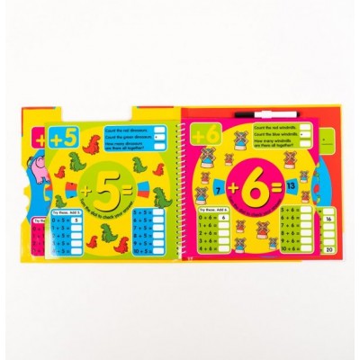 Turn-the-dial Add it Up! Wipe Clean Book - Anilas UK