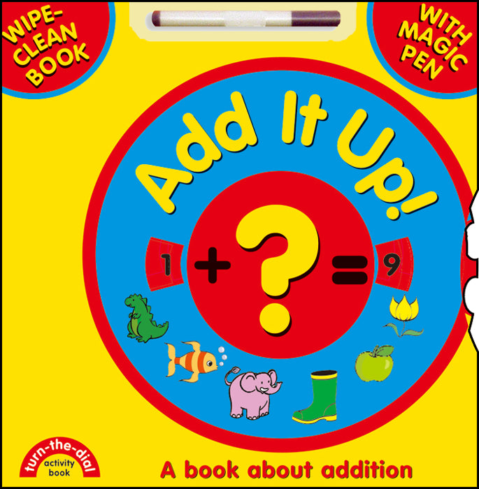 Turn-the-dial Add it Up! Wipe Clean Book - Anilas UK