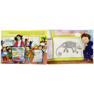Safari Animal Adventure (A Magic Skeleton Book) - Anilas UK