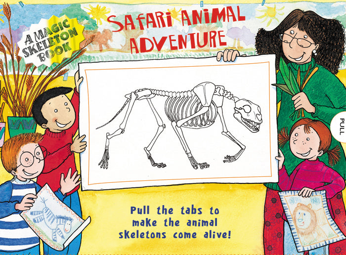 Safari Animal Adventure (A Magic Skeleton Book) - Anilas UK