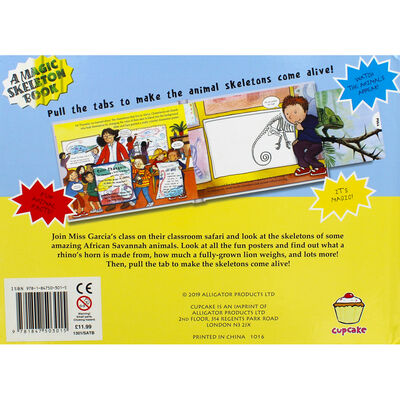 Safari Animal Adventure (A Magic Skeleton Book) - Anilas UK
