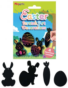 Easter Scratch Art Decorations - Anilas UK
