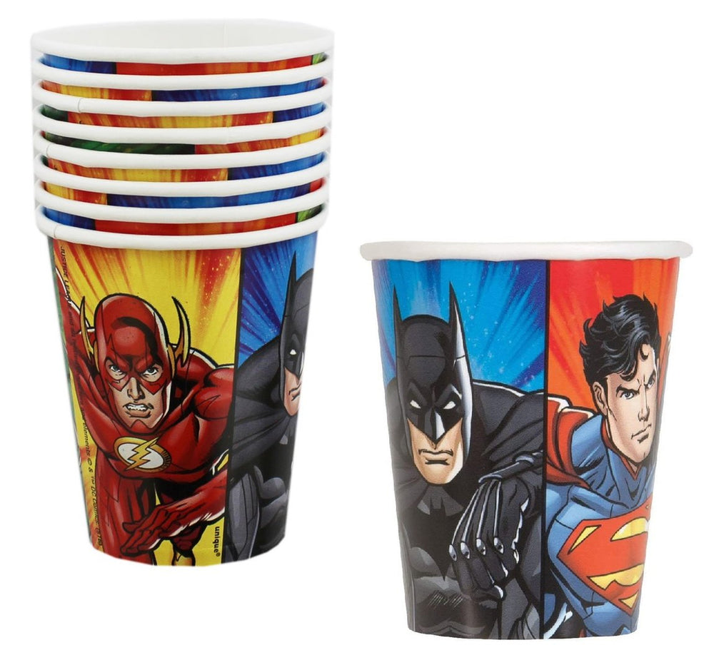 Justice League Party Cups (Pack of 8) - Anilas UK