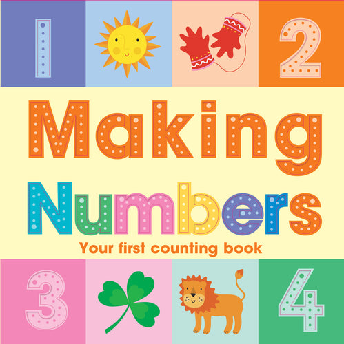 Making Numbers Board Book (Your first counting book) - Anilas UK