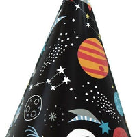 Outer Space Party Hat ( Pack of 8) - Anilas UK