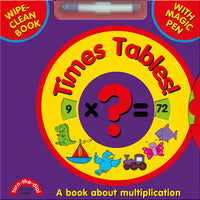 Turn-the-dial Times Tables! Wipe Clean Book - Anilas UK