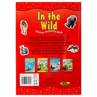 
              In The Wild Sticker Activity Book - Anilas UK
            