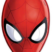 Spiderman Card Masks (Pack of 6) - Anilas UK