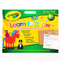 Crayola Artist Pad Learn To Draw - Anilas UK