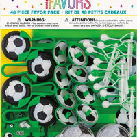 3D Football Party Bag Fillers / Favours (Pack of 48) - Anilas UK