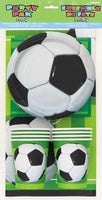 
              3D Football Party Pack for 8 people - Anilas UK
            