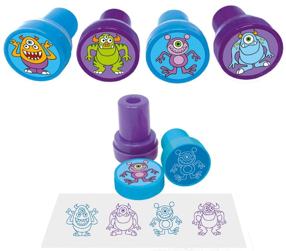Monsters themed 12 Party Bags with Fillers - Anilas UK