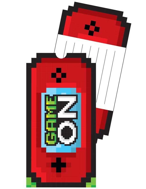 Gamer Party Invitations (Pack of 8) - Anilas UK