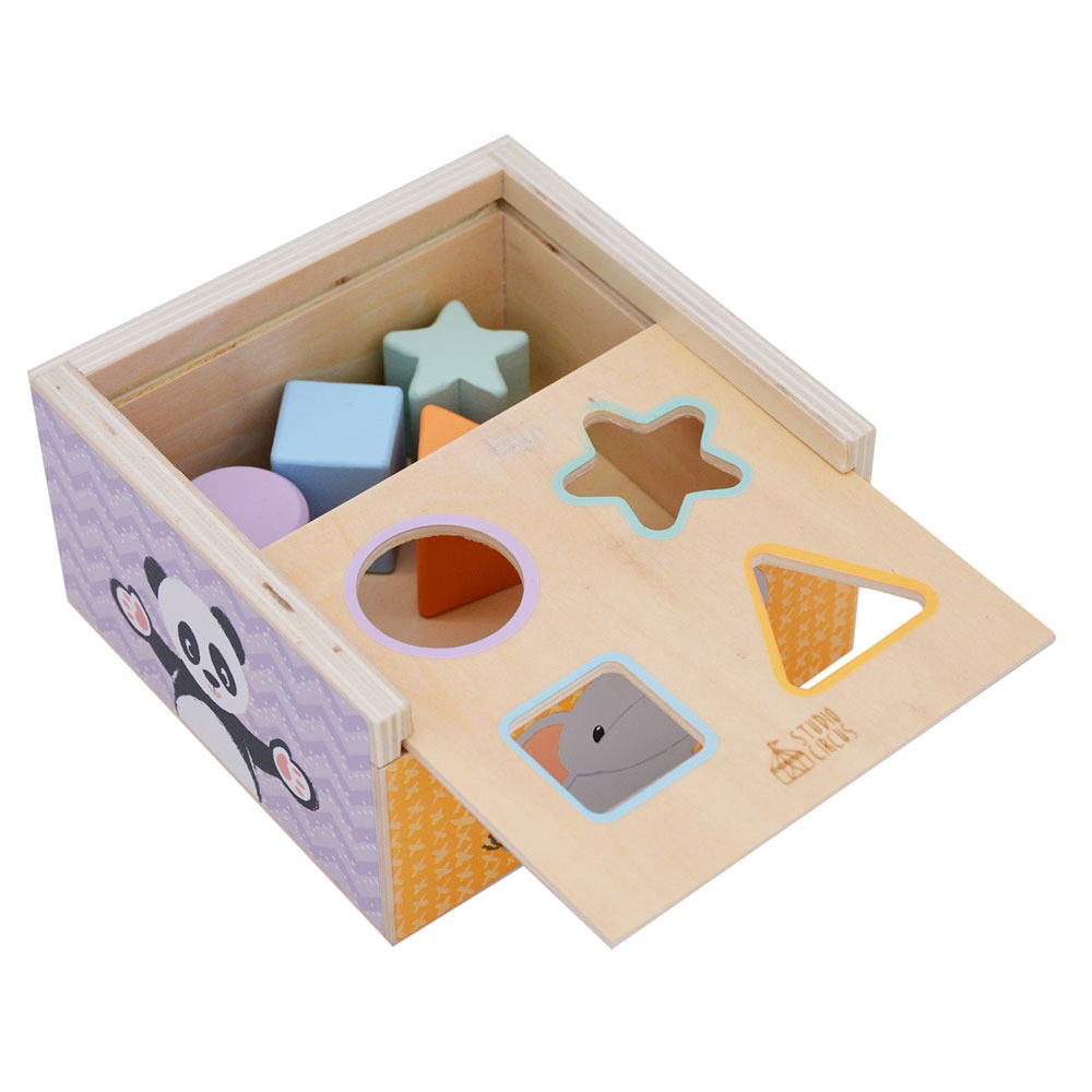 Shape Sorter Box (Studio Circus) - Anilas UK