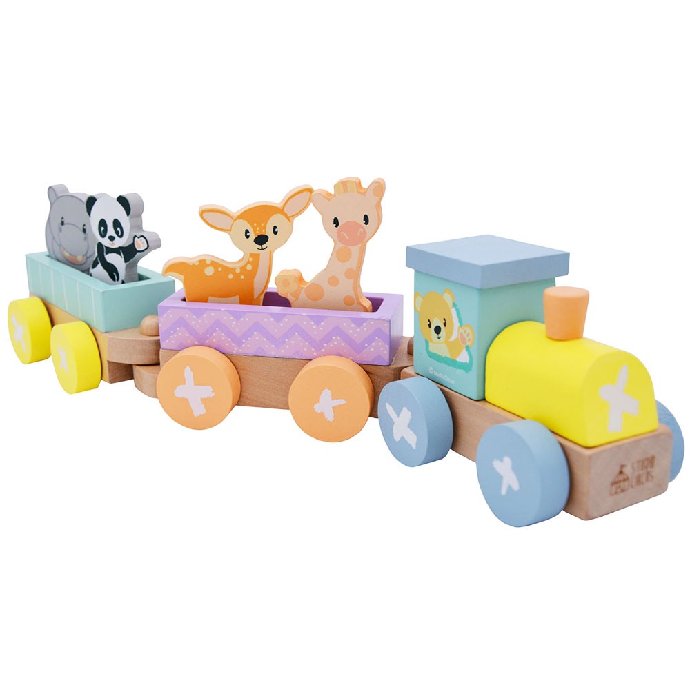Train Set with Animals (Studio Circus) - Anilas UK