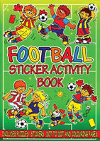 
              12 Mini Football Sticker Activity Books - Anilas UK
            