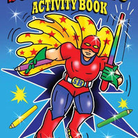 12 Mini Superhero Sticker Activity Books - Anilas UK