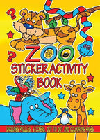 
              12 Mini Zoo Sticker Activity Books - Anilas UK
            