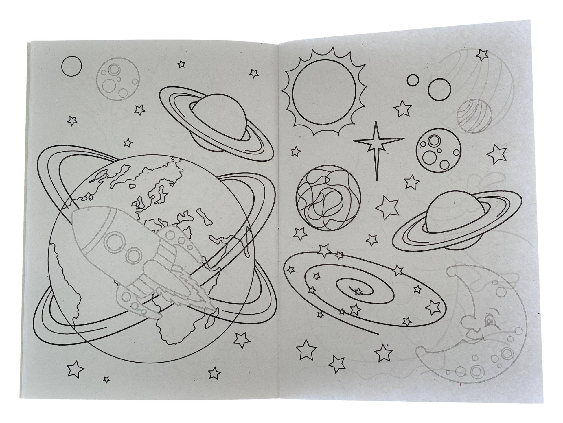 12 Mini Space Sticker Activity Books - Anilas UK