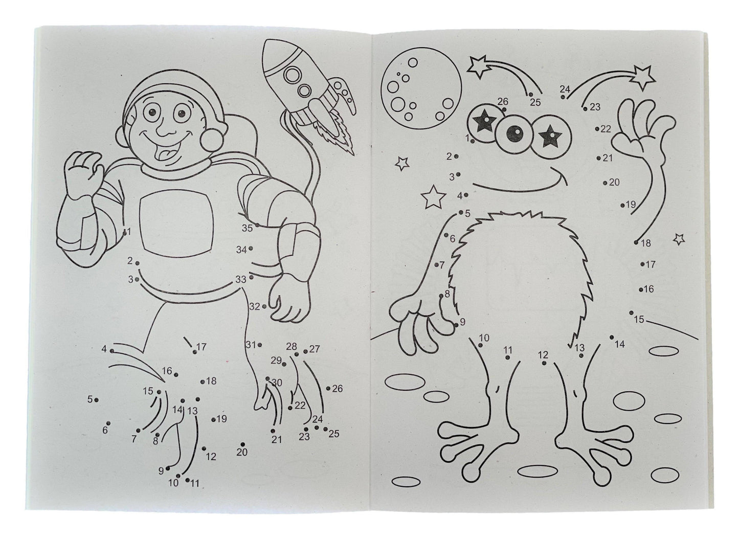 12 Mini Space Sticker Activity Books - Anilas UK