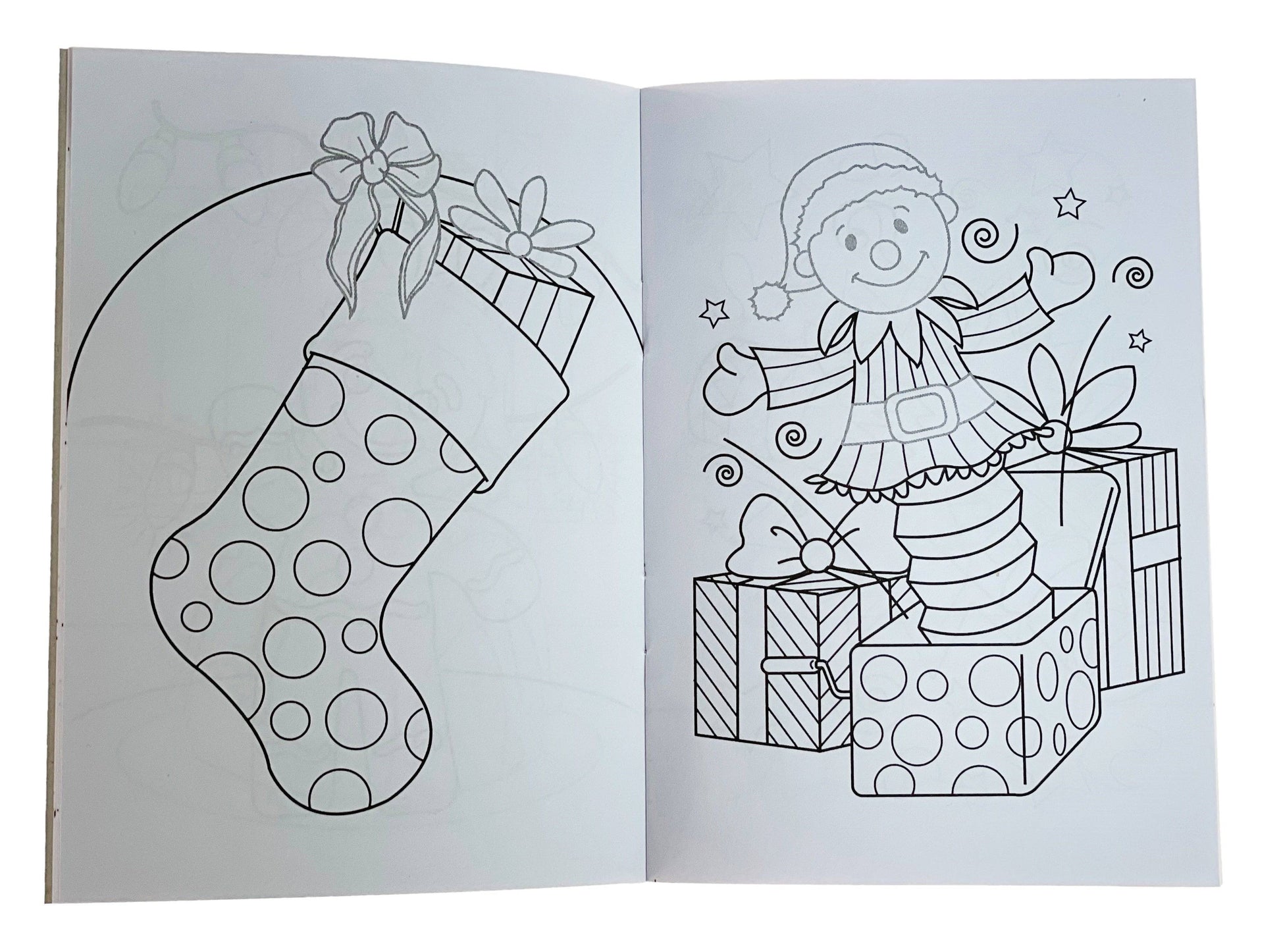 12 Mini Christmas Sticker Activity Books 2 - Anilas UK