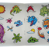 12 Mini Dinosaur Sticker Activity Books - Anilas UK