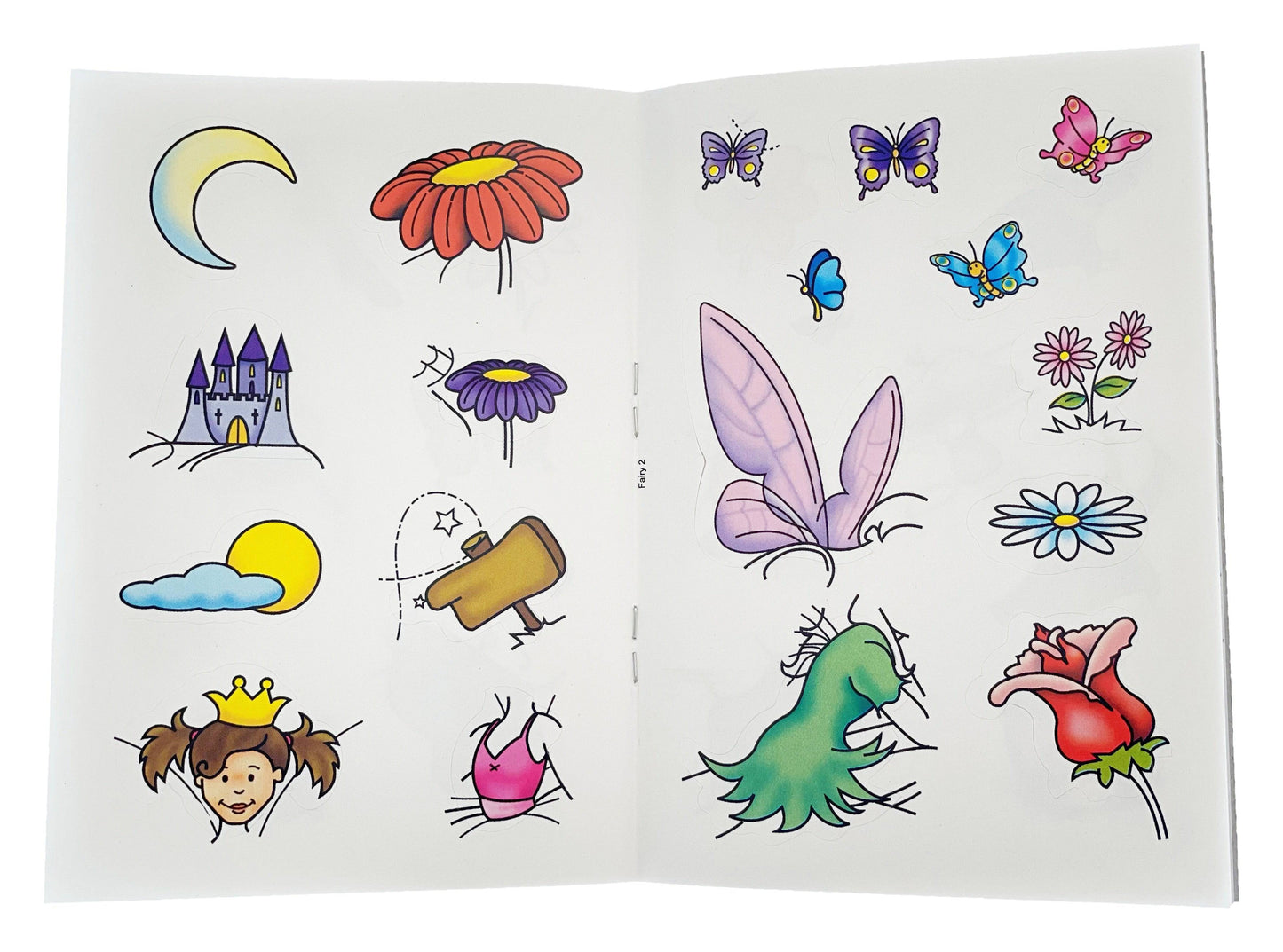12 Mini Fairy Sticker Activity Books - Anilas UK