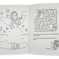 12 Mini Fairy Sticker Activity Books - Anilas UK