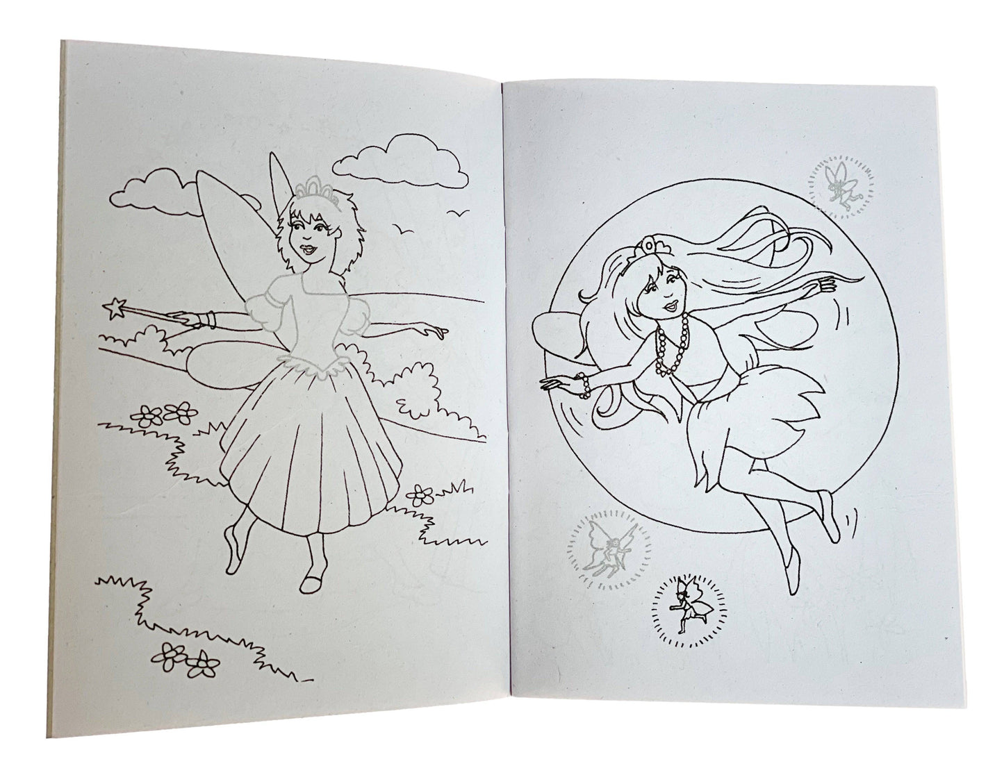 12 Mini Fairy Princess Sticker Activity Books - Anilas UK