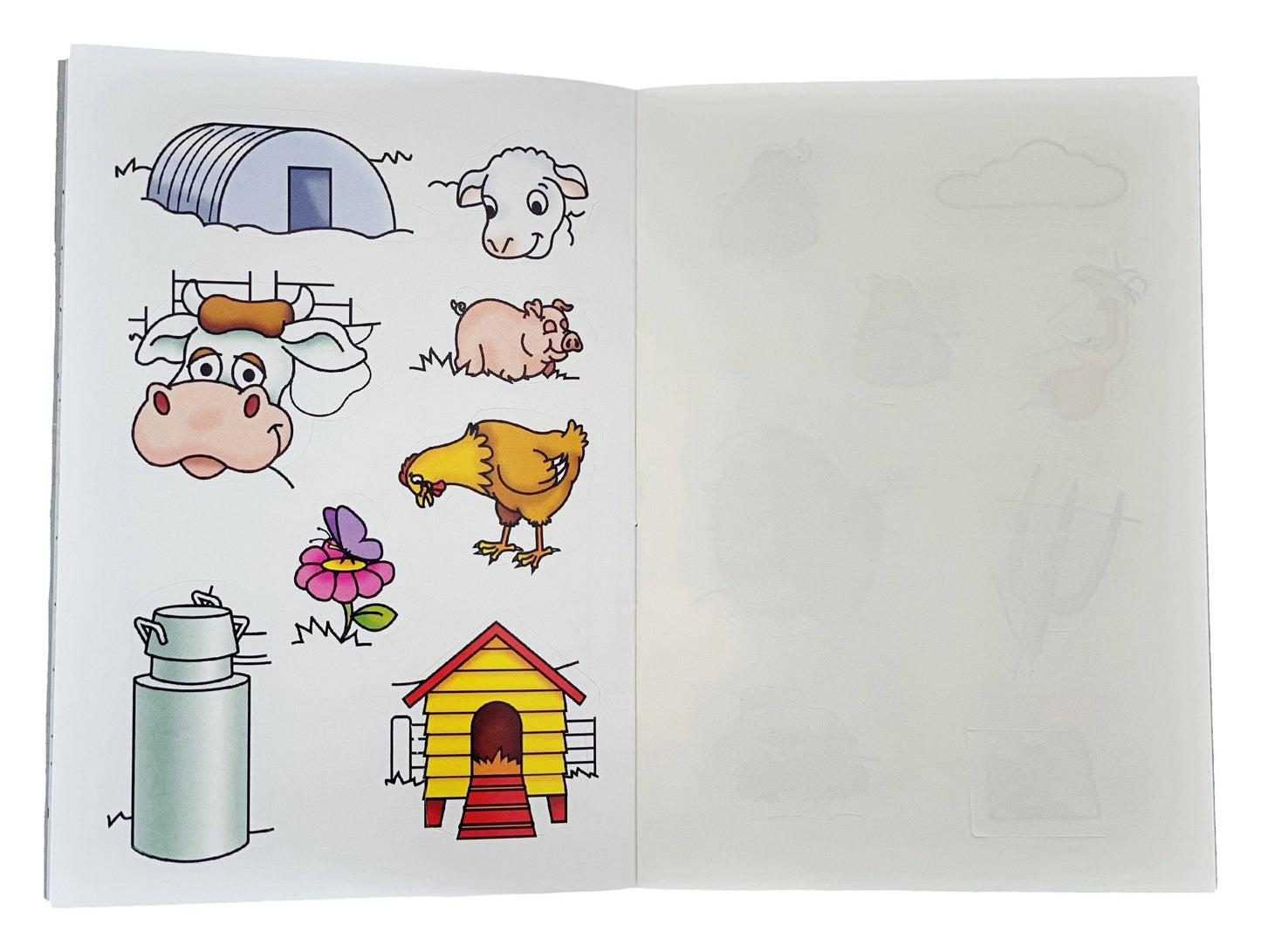 12 Mini Farm Sticker Activity Books - Anilas UK