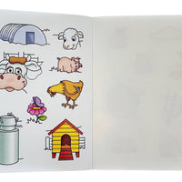 12 Mini Farm Sticker Activity Books - Anilas UK