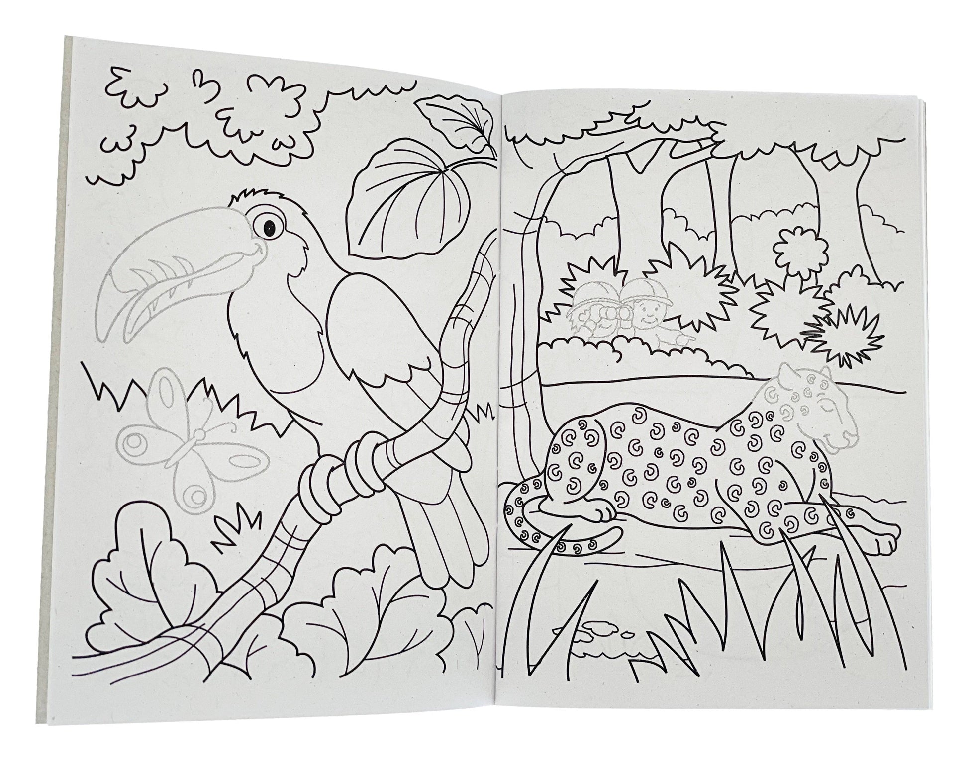 12 Mini Jungle Sticker Activity Books - Anilas UK