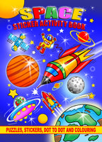 
              12 Mini Space Sticker Activity Books - Anilas UK
            