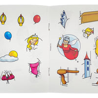 12 Mini Princess Sticker Activity Books - Anilas UK