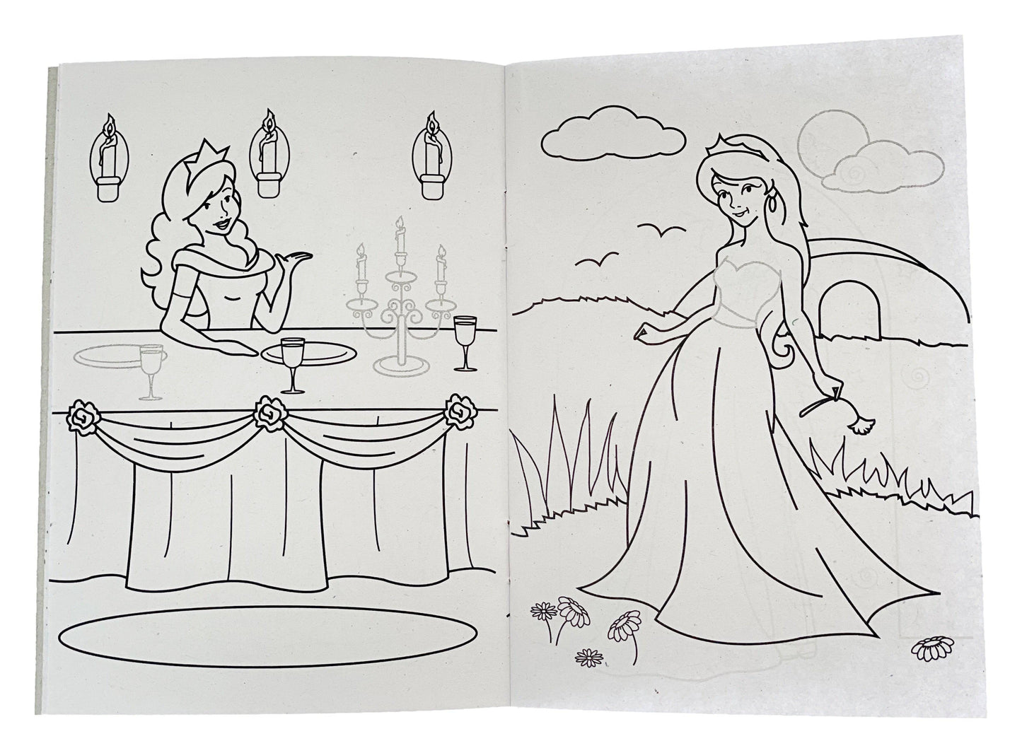 12 Mini Princess Sticker Activity Books - Anilas UK