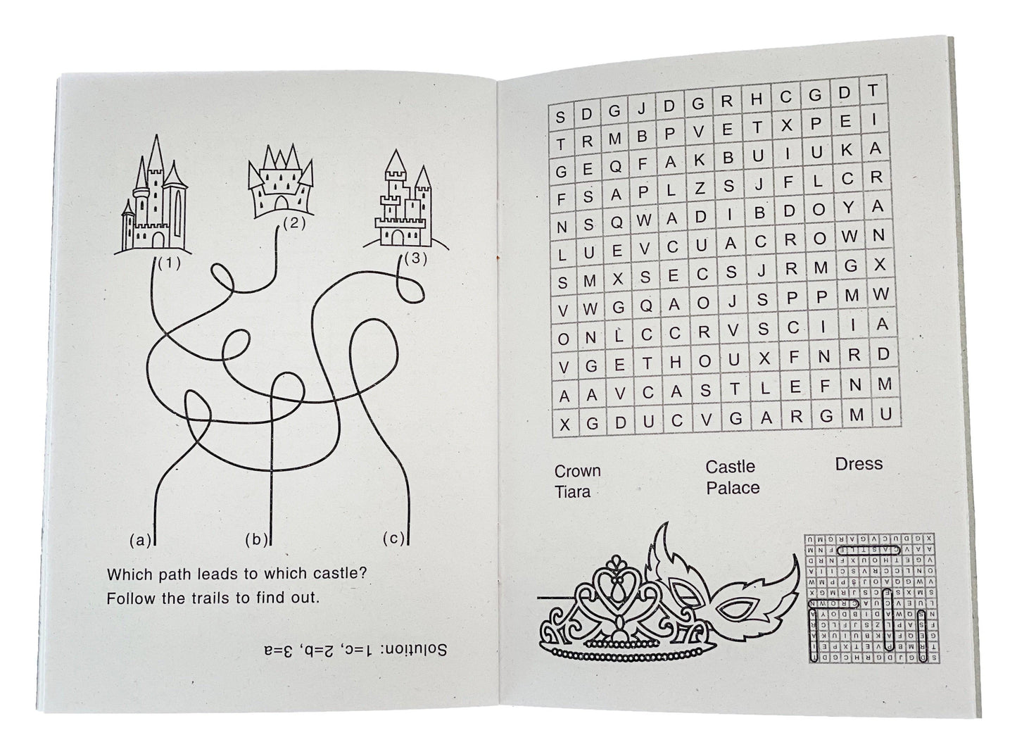 12 Mini Princess Sticker Activity Books - Anilas UK
