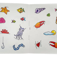 12 Mini Sea Life Sticker Activity Books - Anilas UK