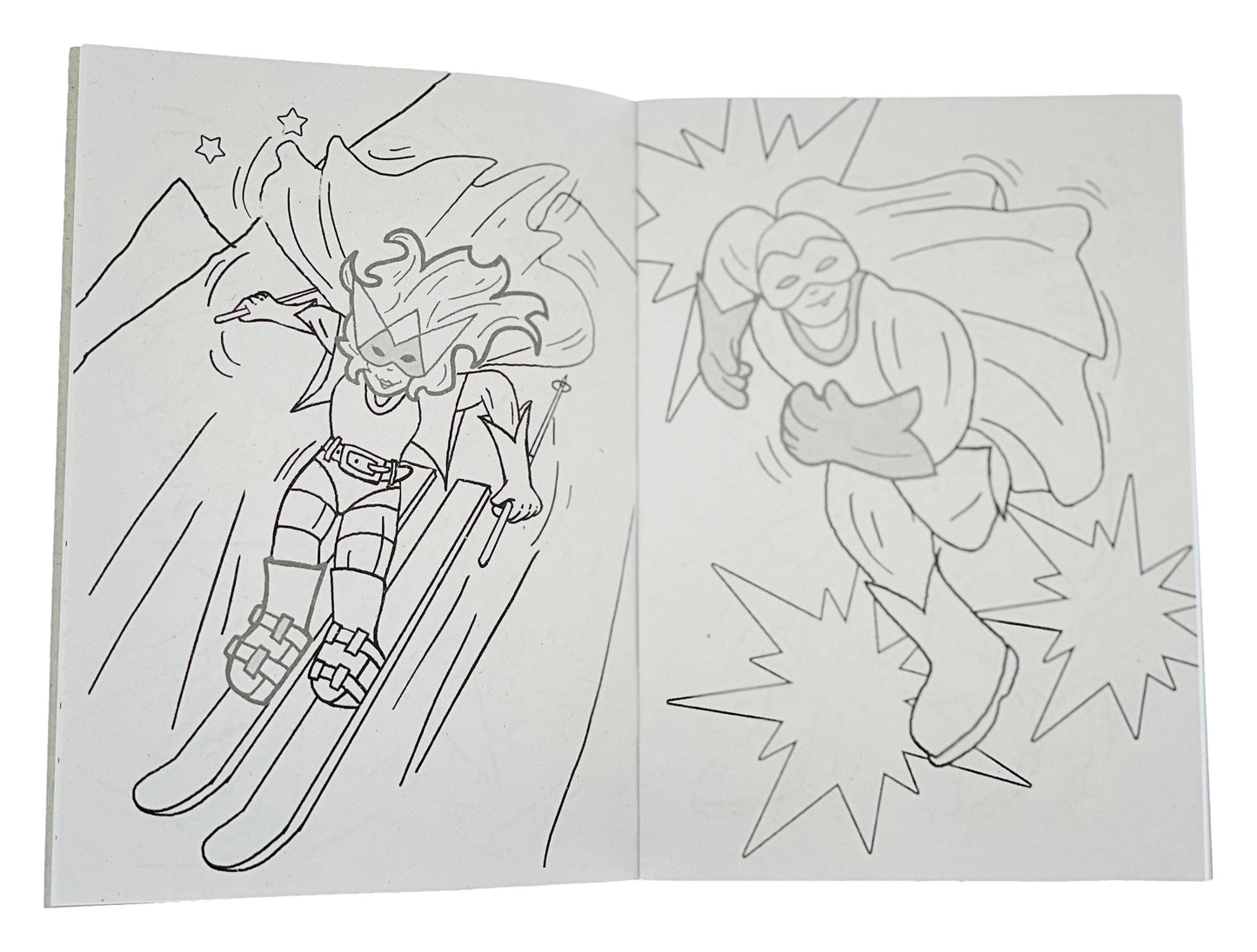 12 Mini Superhero Sticker Activity Books - Anilas UK